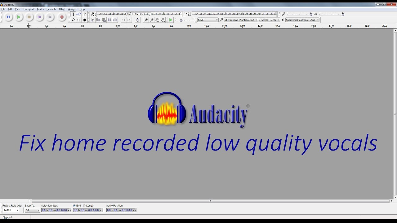 audacity vocal remover download